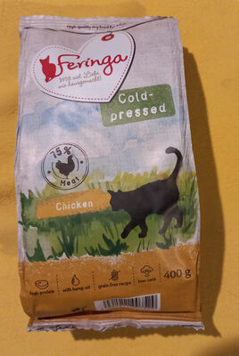 Feringa Adult Croquettes pressées à froid poulet pour chat