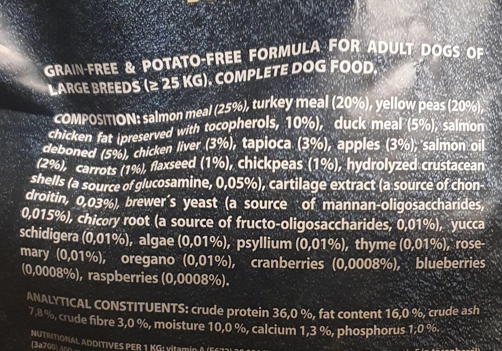 Adult Large Breed Saumon et Dinde