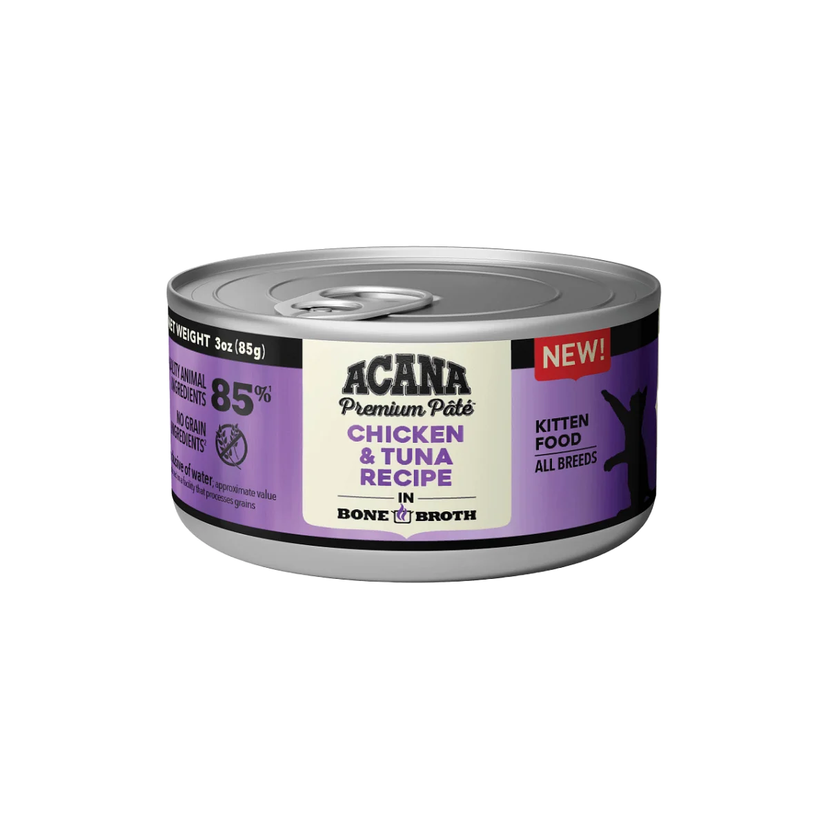 ACANA Premium Pâté, Chicken & Tuna Kitten Recipe