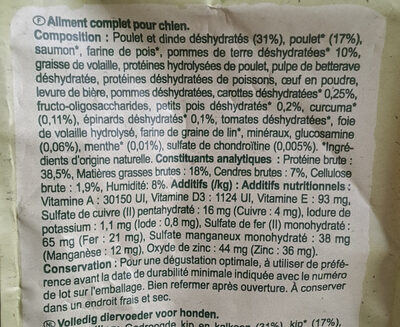 Companino Naturally Sans Céréales Chien Adulte Poulet Légumes