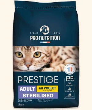 Croquettes Bio Chat Stérilisé Poulet & Citrouille