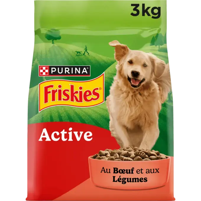 Friskies Active au Bœuf Chien