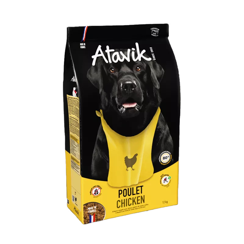 Croquettes chien sans céréales au poulet - Made in France