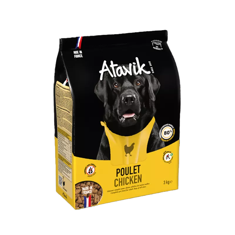 Croquettes chien sans céréales au poulet - Made in France