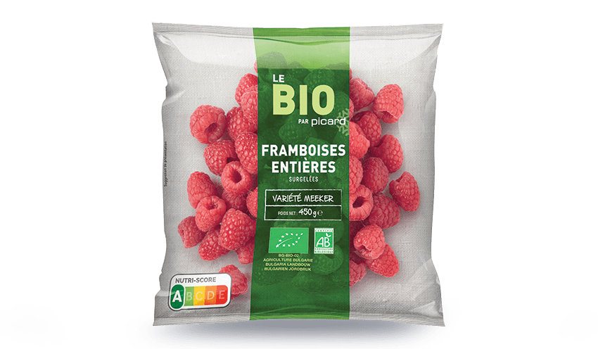 Framboises Bio Surgelées