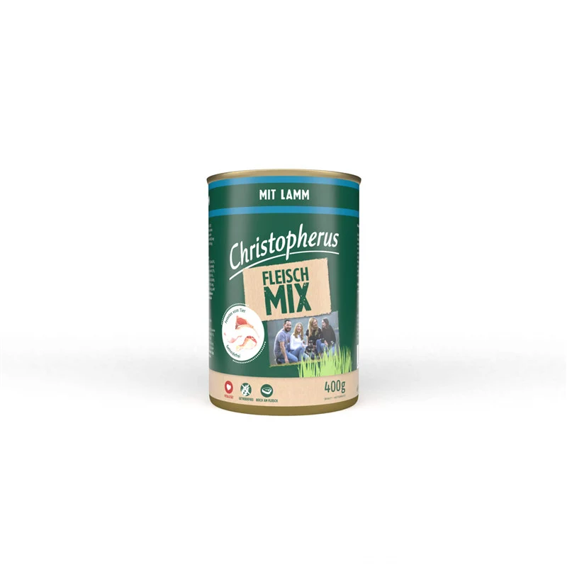 Christopherus Fleischmix mit Lamm 400 g