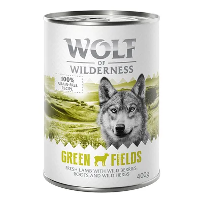 Wolf of Wilderness Adult "Green Fields" agneau - sans céréales