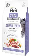 Brit Care Chat Adulte Sterilise Lapin