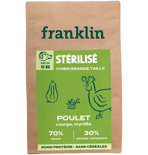 Croquettes Poulet Saumon Chien Sans Céréales