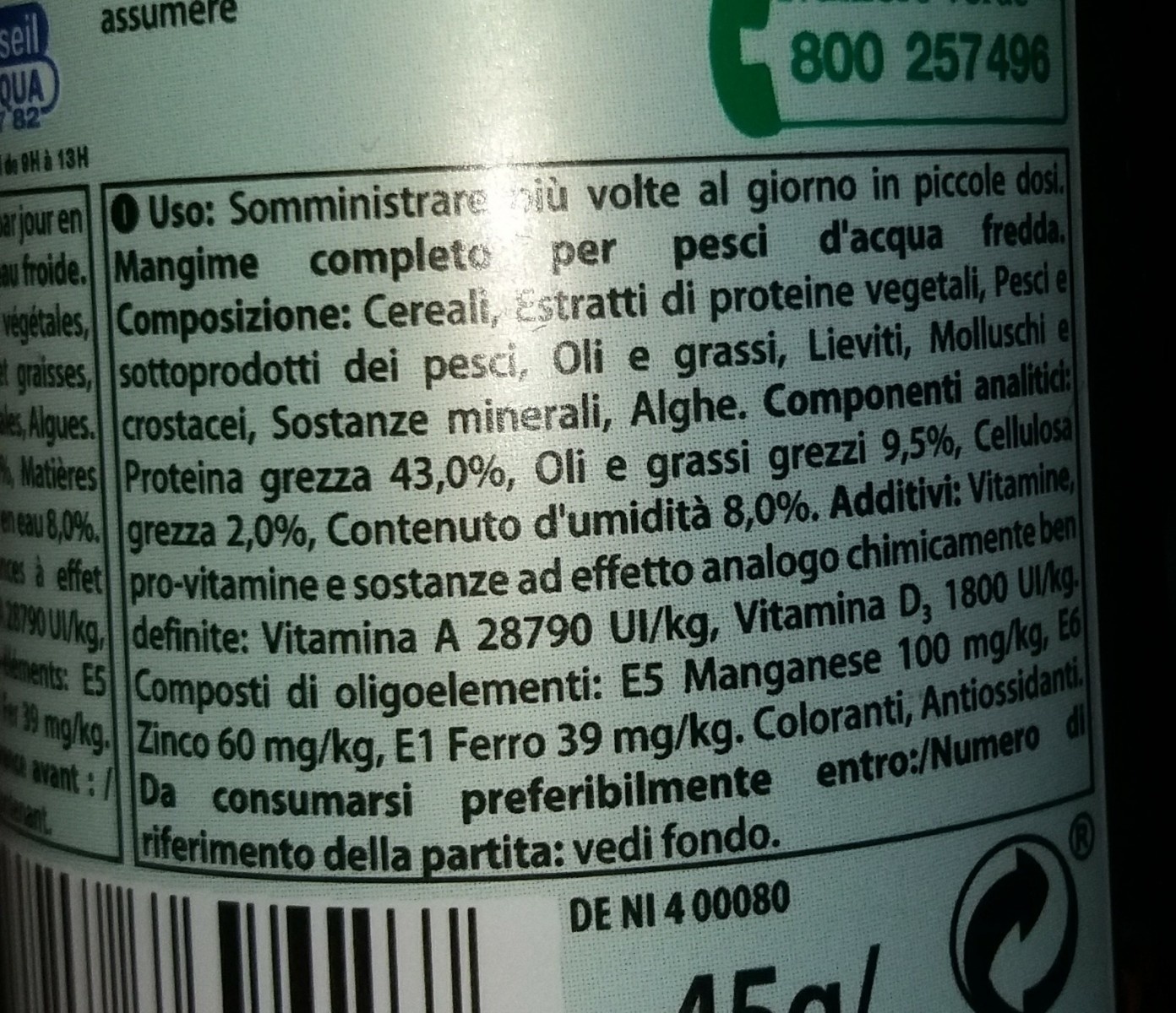 TetraGoldfish Flakes