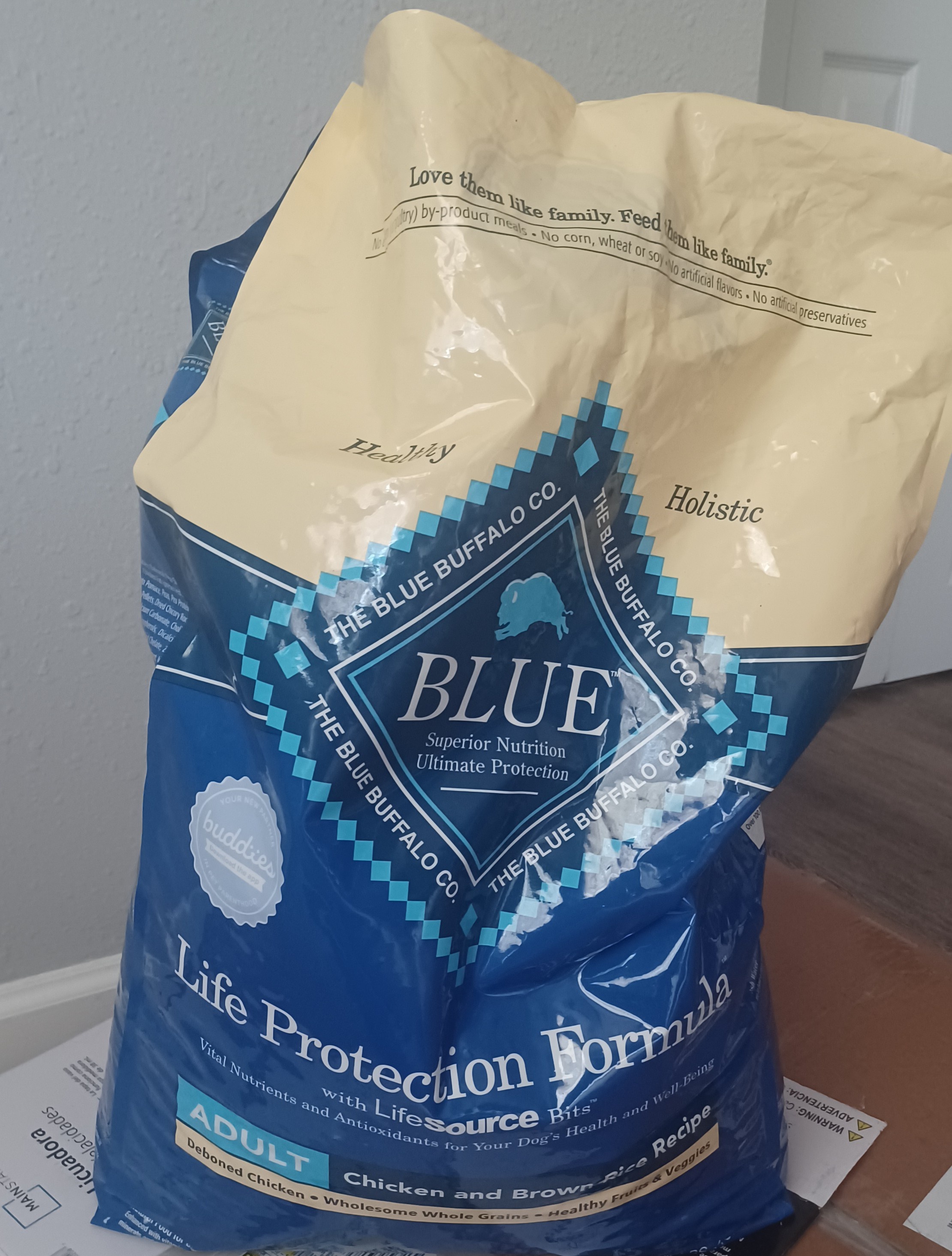 Blue Buffalo Life Protection Poulet & Riz Brun Chien Adulte