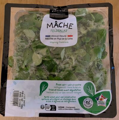 Mâche déjà lavée