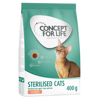 Concept for Life Sterilised Cats - Salmon - cat dry food
