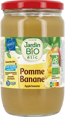 Compote Pomme Banane Bio