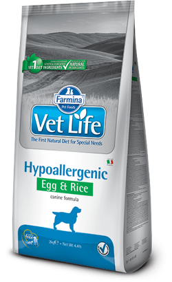 Vet Life Hypoallergenic Egg & Rice
