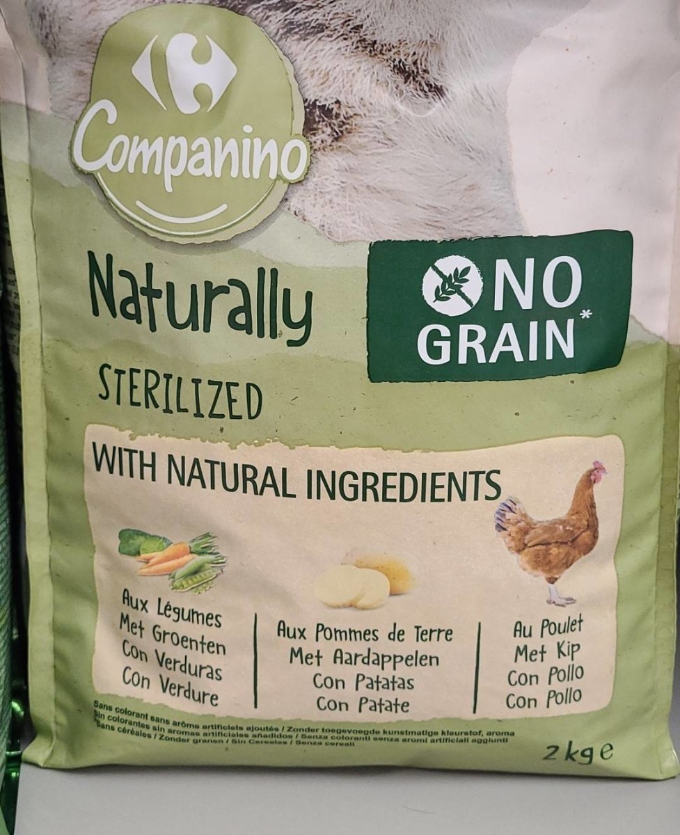 Companino Stérilisé Chat Sans Céréales Poulet Légumes