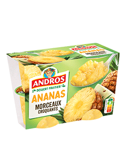 Dessert Fruité Pomme Ananas