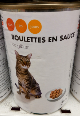 Boulettes en sauce au gibier