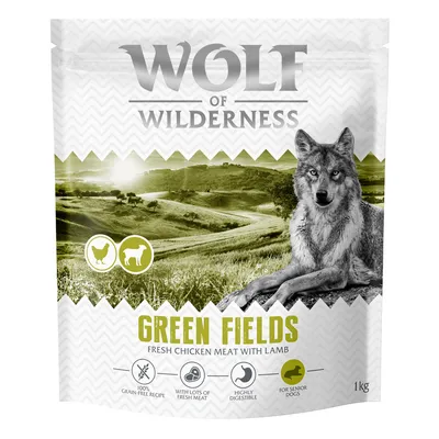 Wolf of Wilderness Senior "Green Fields" agneau - sans céréales (nouvelle recette)