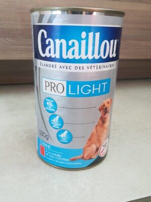 Canaillou ProLight - Terrine à la volaille et carottes pour chien (boîte de 1230 g)