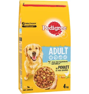 Pedigree Croquettes Chien Adulte à la Volaille et Légumes