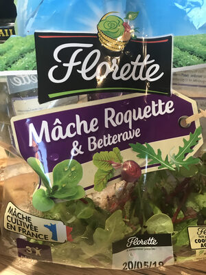Trio mâche, roquette & betterave