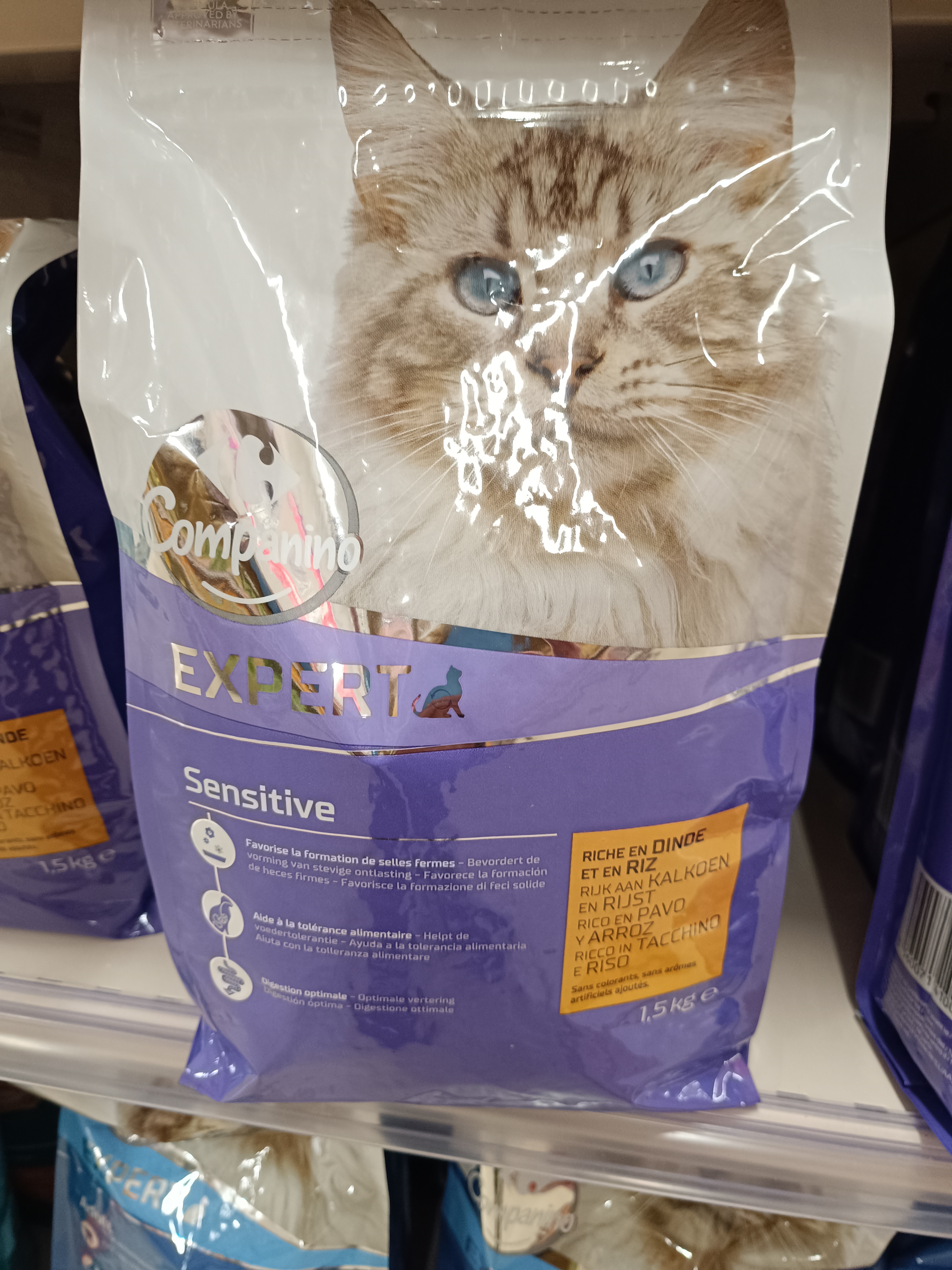 Companino Expert Sensitive Dinde & Riz