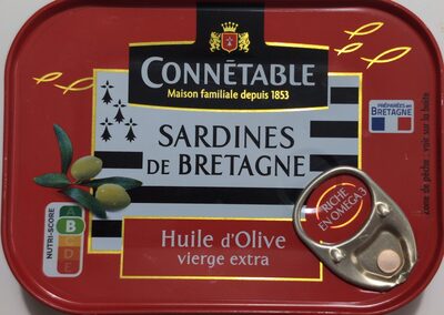 Sardines de Bretagne huile d'olive