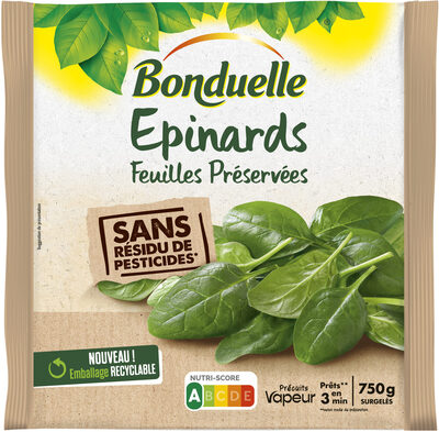 Épinards surgelés