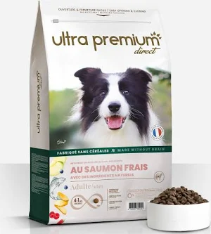 Croquettes Sans Céréales au Saumon Frais Chien Adulte Toutes Tailles