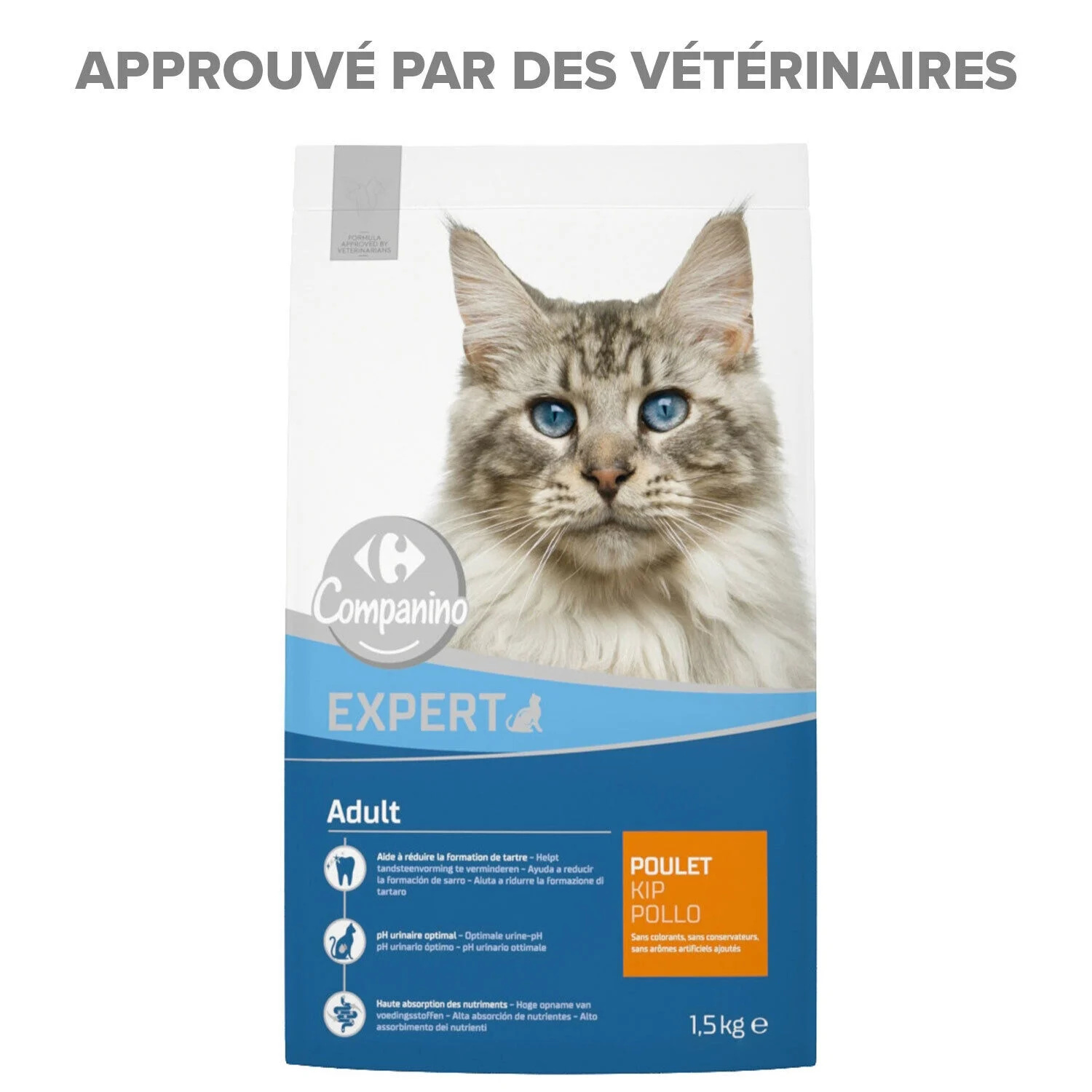 Companino Expert Croquettes Chat Adulte Poulet