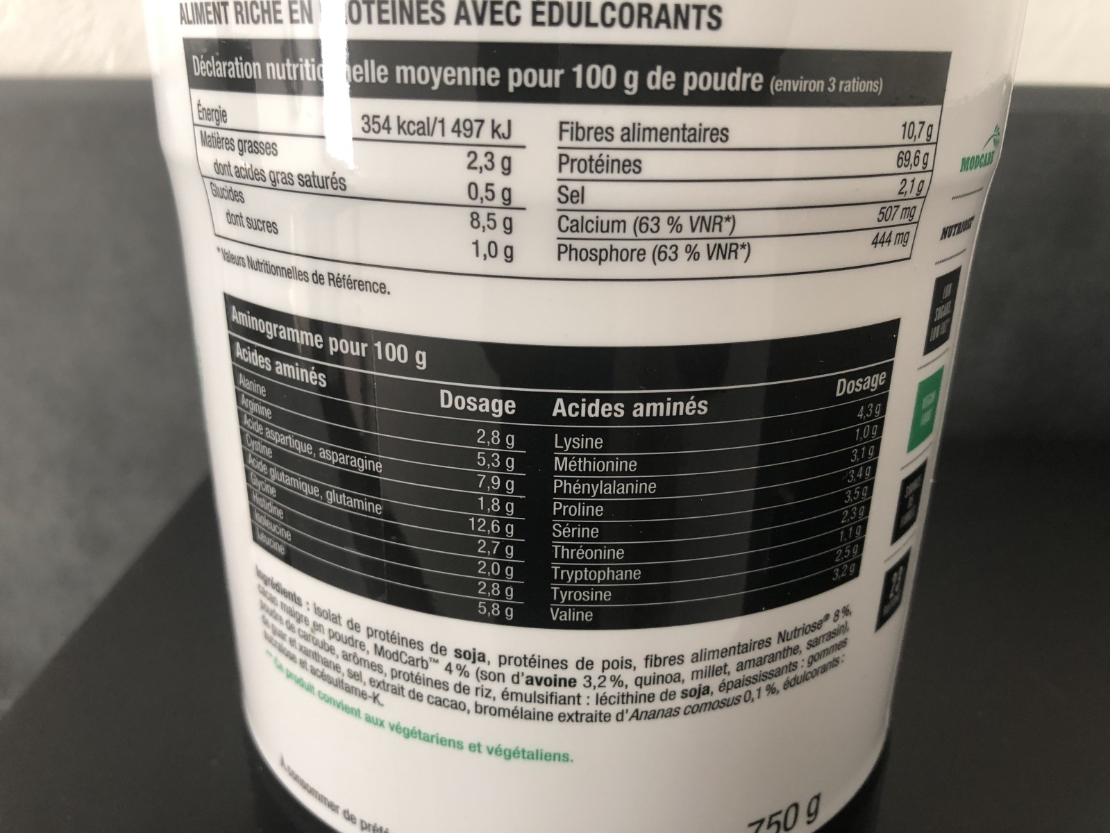 Vege Protein - Chocolat Noisette