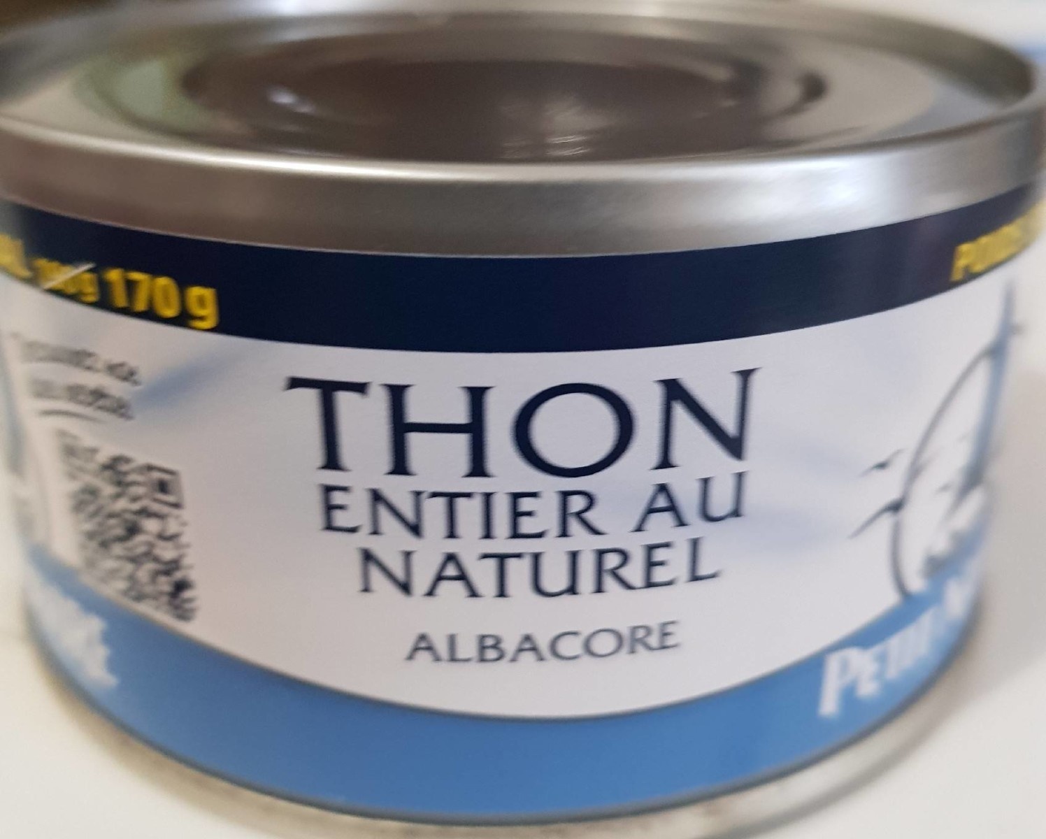 Thon Entier au Naturel Albacore