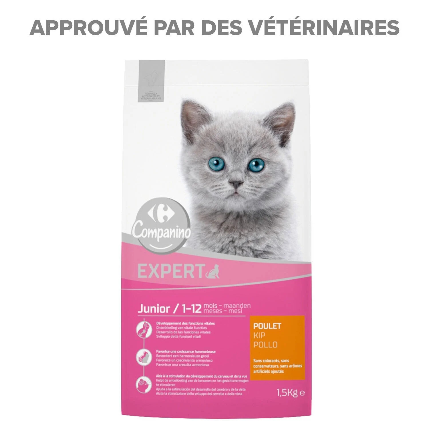 Companino Junior Croquettes Chaton Poulet