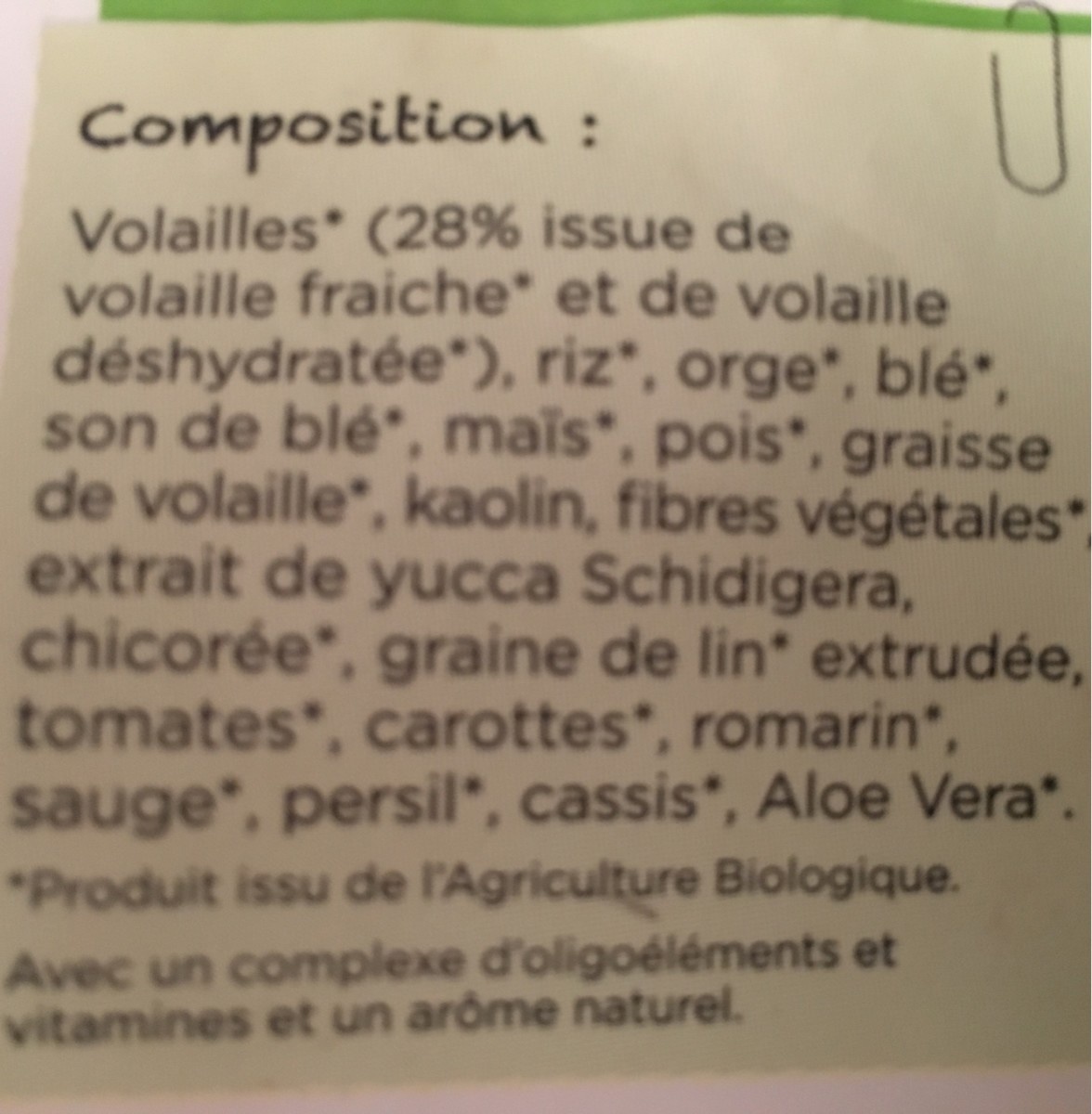 Nestor - Croquettes Bio à la Volaille pour Chien de Petite Taille