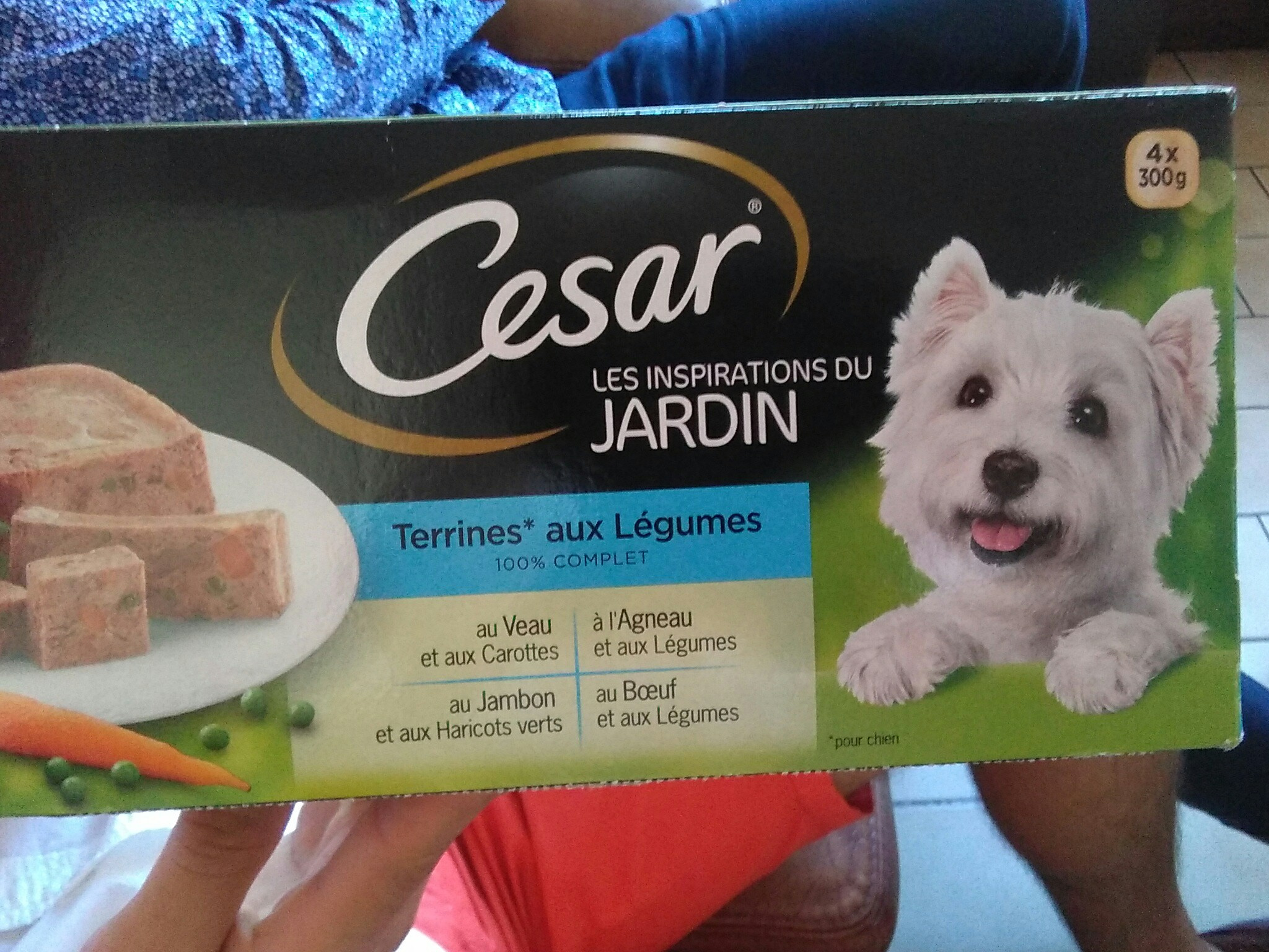 Cesar Terrines du Jardin Assortiment Chien
