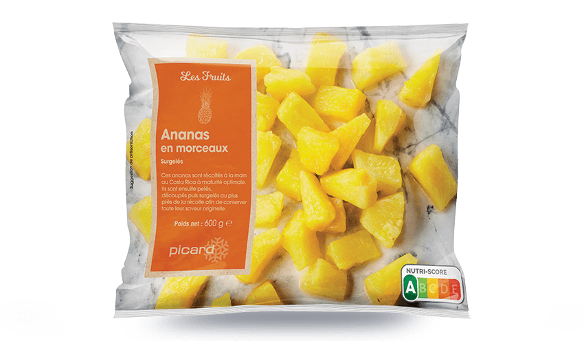 Morceaux d'Ananas Surgelés