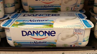 Yaourt le nature Danone allégé