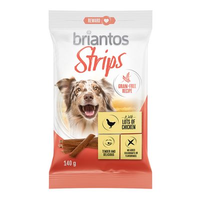 Briantos FitBites Strips Poulet Sans Céréales