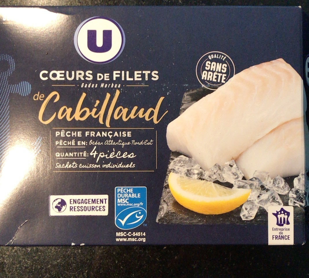 Cœur Filet de Cabillaud MSC