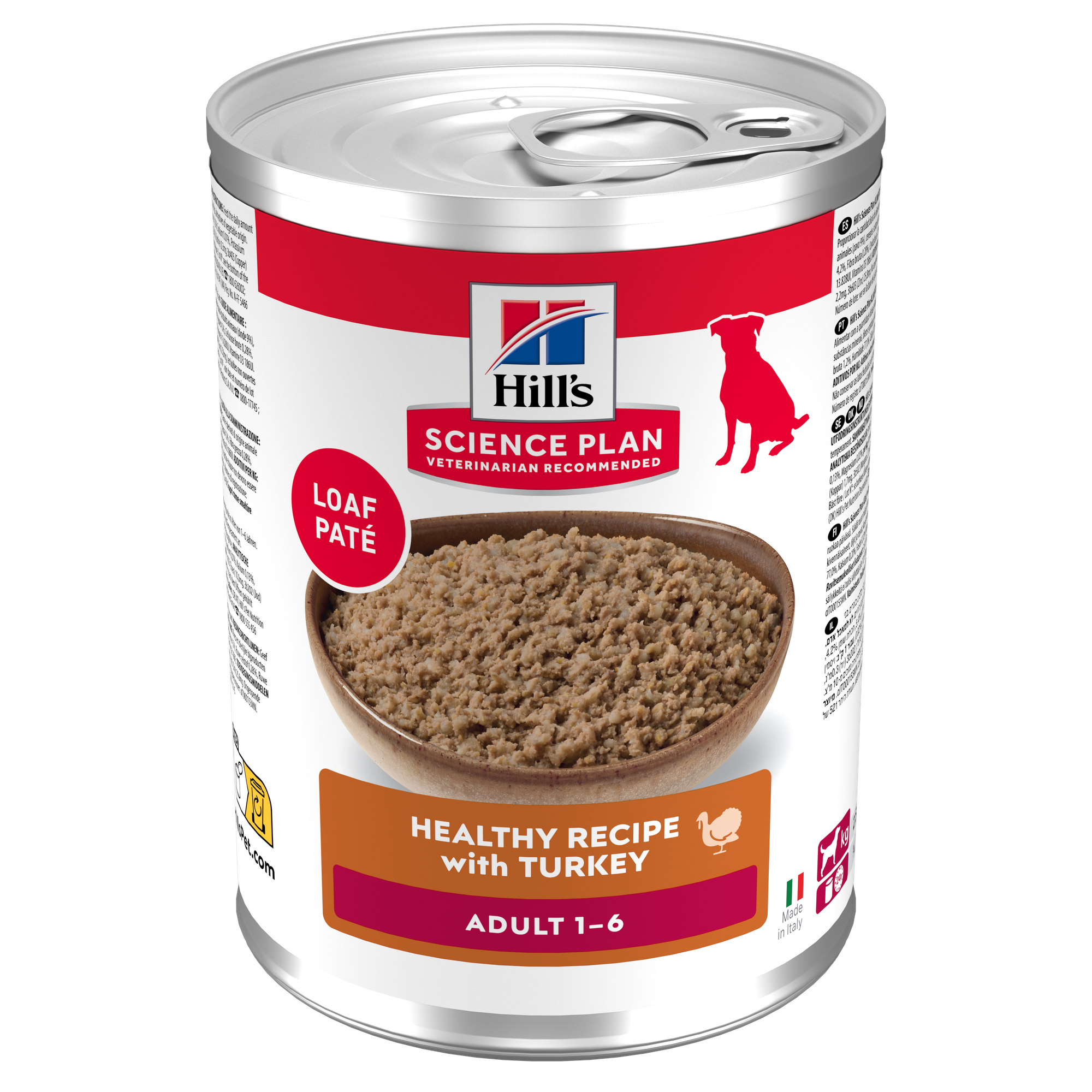 Adult 1-6 Dinde Boîte 370g