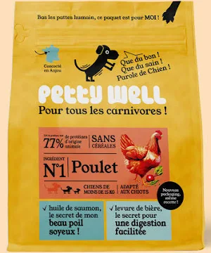 Croquettes Sans Céréales Poulet Chien Adulte