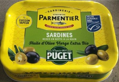 Sardines huile d'olive vierge extra bio