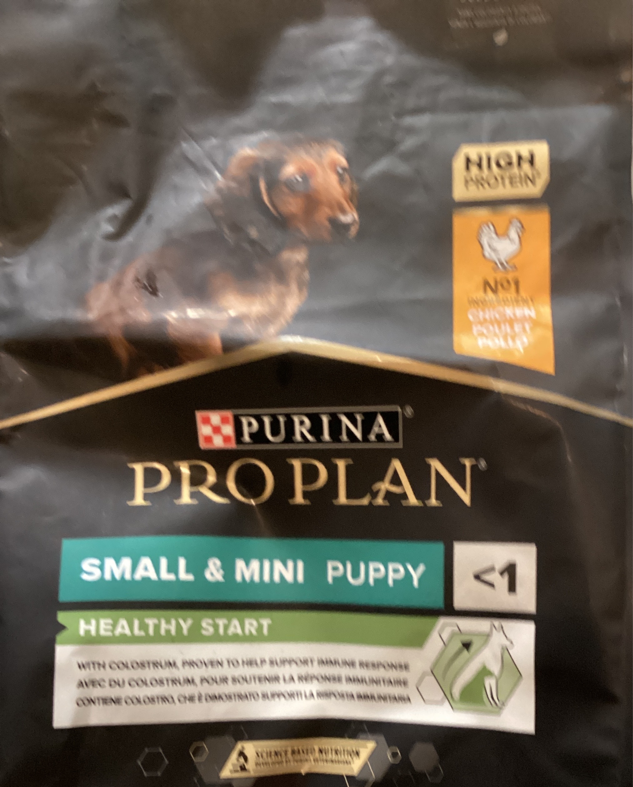 PRO PLAN® Small & Mini Puppy Healthy Start (riche en poulet / Healthy Start, Κοτόπουλο)