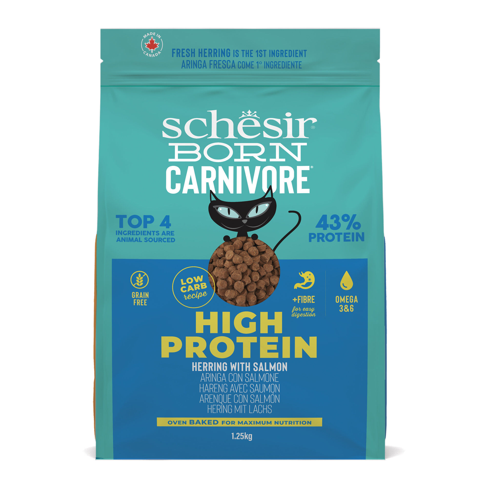 Schesir Born Carnivore Hareng et Saumon