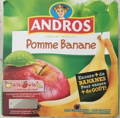 Dessert Fruité Pomme Banane