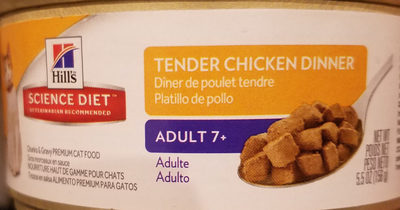 Hill's Science Diet Adult 7+ Tender Chicken Dinner