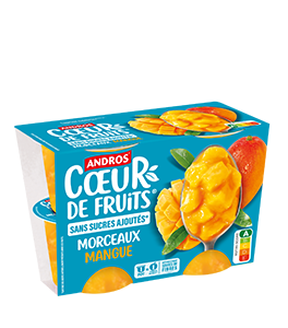 Dessert Fruité Pomme Mangue