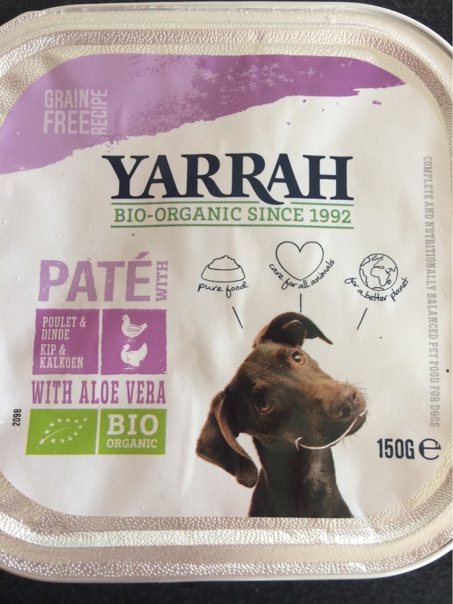 Pâté Dinde & Aloe vera pour Chien Barquette