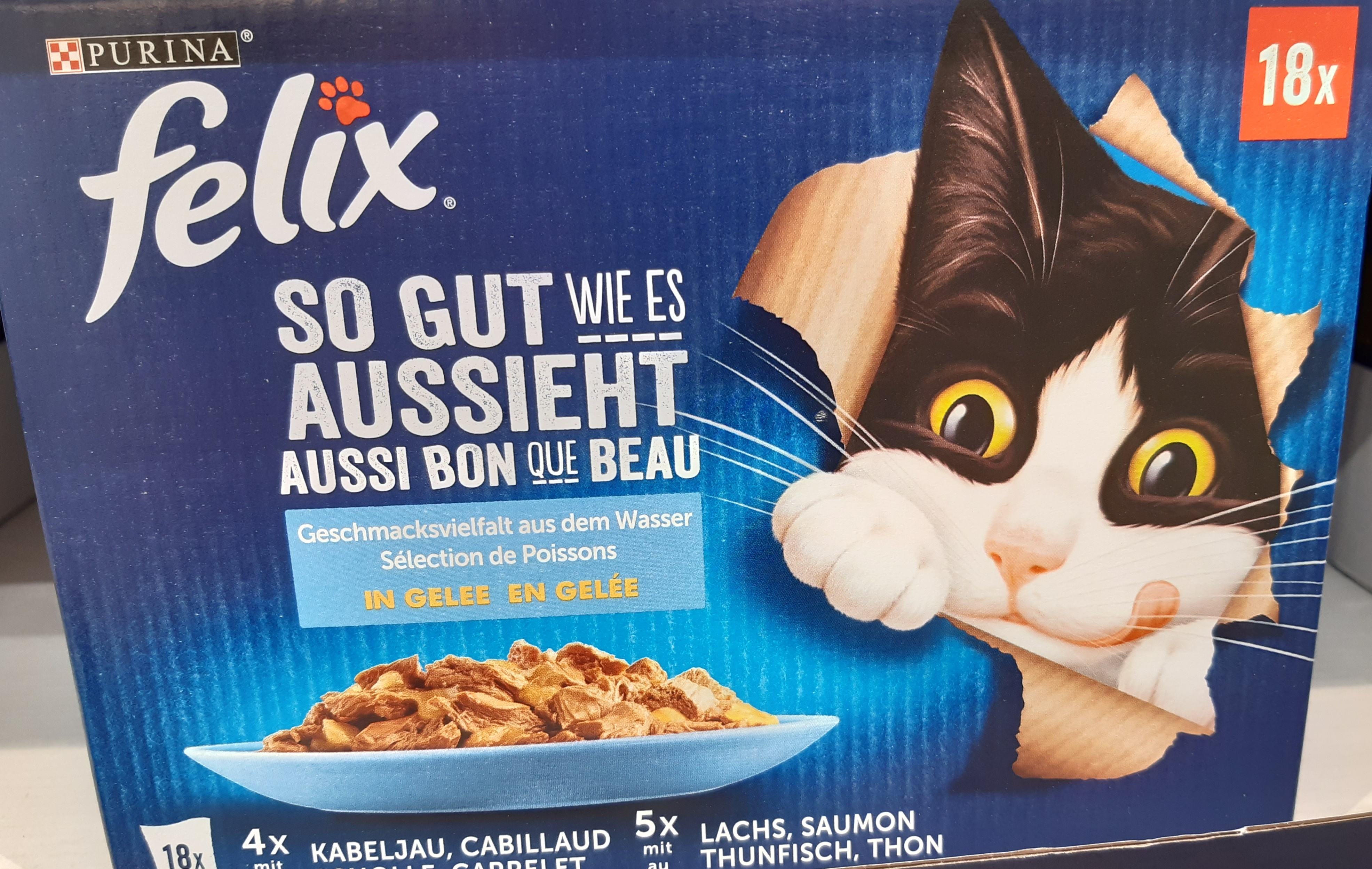 Felix Inhome Sensations Croquettes Chat Poulet et Légumes